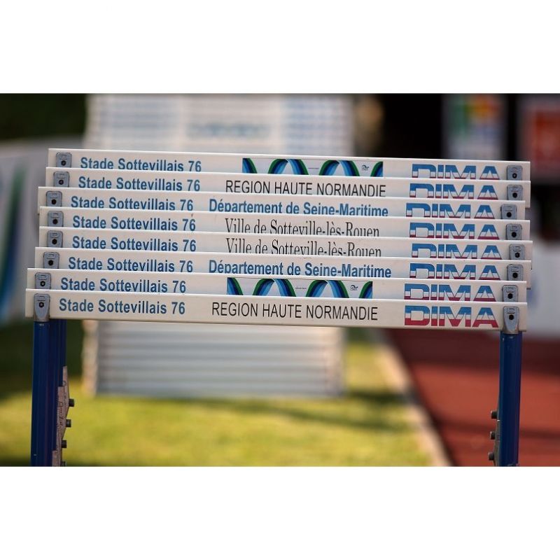 Pvc customized crossbar for prestige/international aluminum hurdle