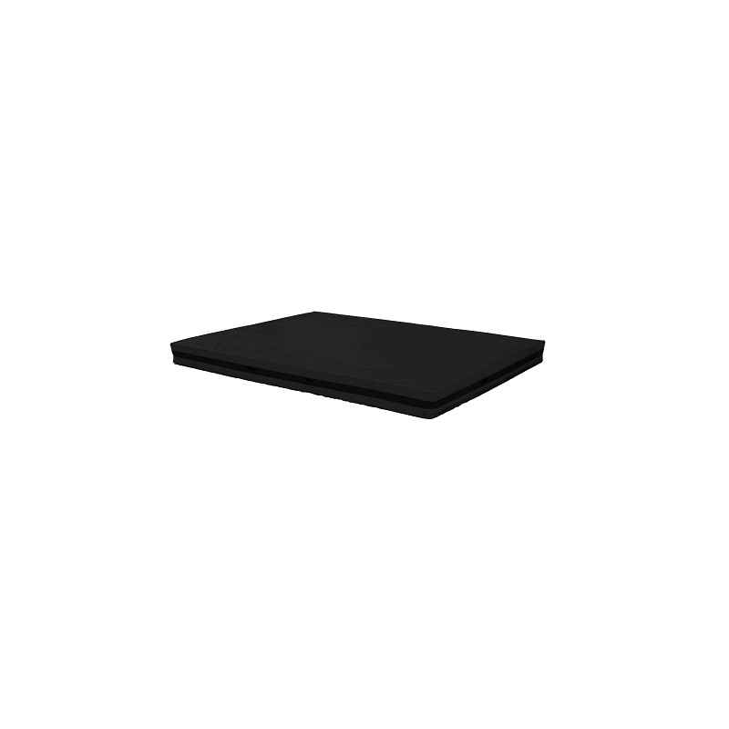 MATELAS DE CIRQUE NOIR BI DENSITE REVERSIBLE