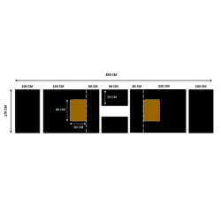 KOREAN TEETBOARD BLACK CIRCUS MATS | DIMASPORT