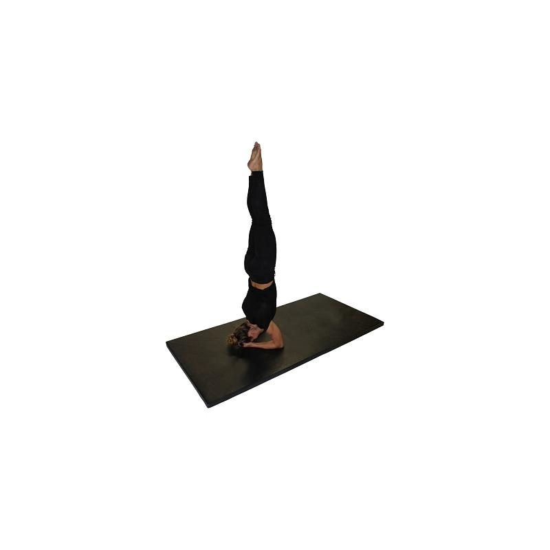 Tapis noir de sport