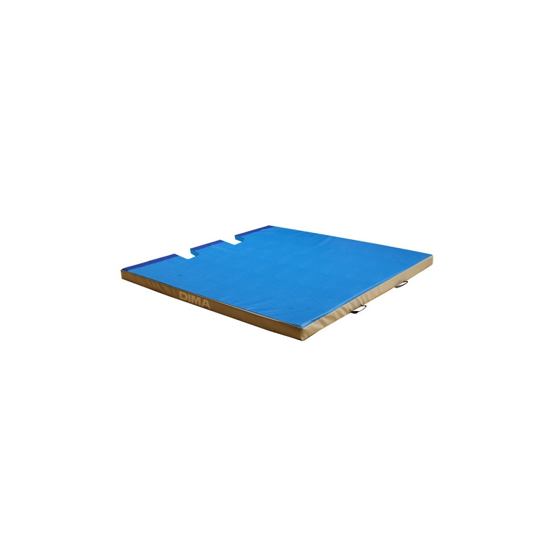 GYMNASTIC COMPETITION LANDING MATWITH CUT-OUTS FOR POMMEL -  400x200x10CM