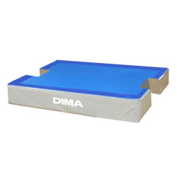 GYMNASTIC COMPETITION LANDING MATWITH CUT-OUTS FOR HORIZONTA BAR - 50X300X20CM