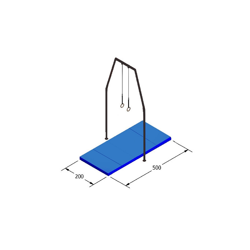ENSEMBLE DE TAPIS POUR ANNEAUX DE COMPÉTITION 