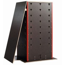 PARKOUR SLOPING WALL FOR WOODEN BOXES / MULTI-FONCTIONAL WALLS