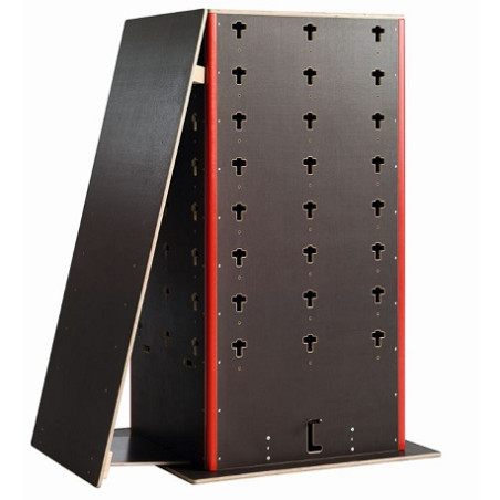 PARKOUR SLOPING WALL FOR WOODEN BOXES / MULTI-FONCTIONAL WALLS