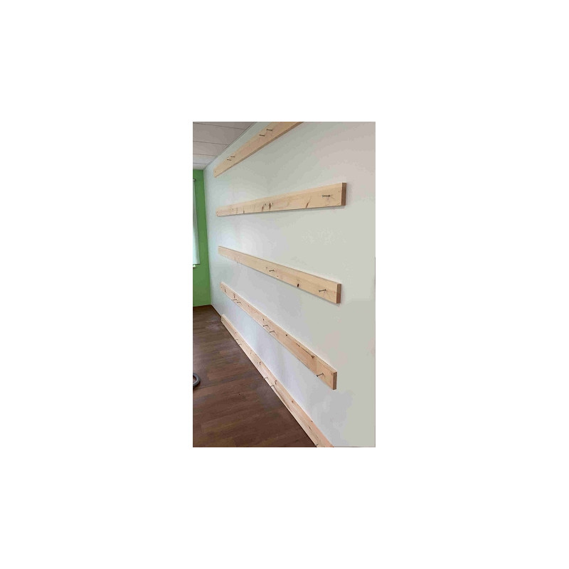 WOODEN SUBSTRUCTURE FOR MULTIFONCTIONNAL WALL
