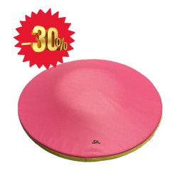 BON PLAN - TAPIS NENUPHAR DIAM.120 X H.10/5 CM - FRAMBOISE