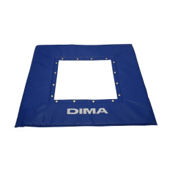 Foam frame guard for trampette