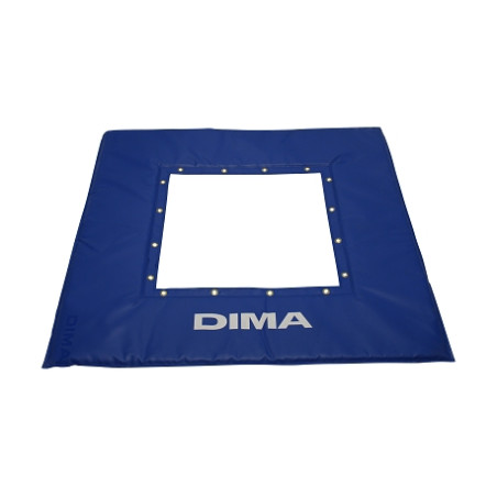 Foam frame guard for trampette