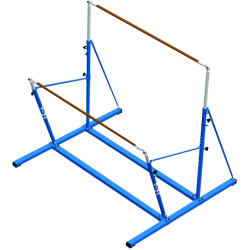 Free-standing uneven bars