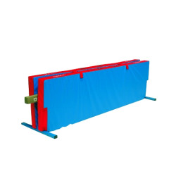 Folding mattressfor school gymnastics beam500 x 260 x 20 cm