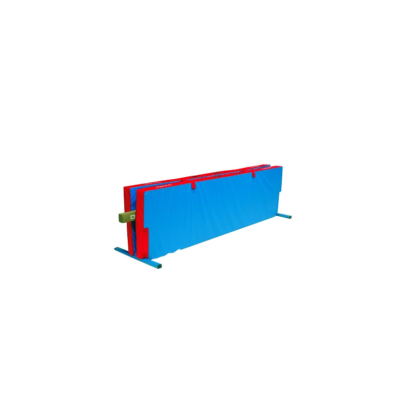 Folding mattressfor school gymnastics beam500 x 260 x 20 cm