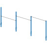 GYMNASTICS HIGH BARS WITHOUT CABLES - DIMASPORT