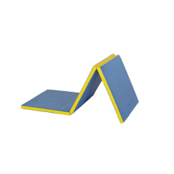 3 PARTS FOLDABLE GYMNASTICS MAT 180X60X4CM - DIMASPORT