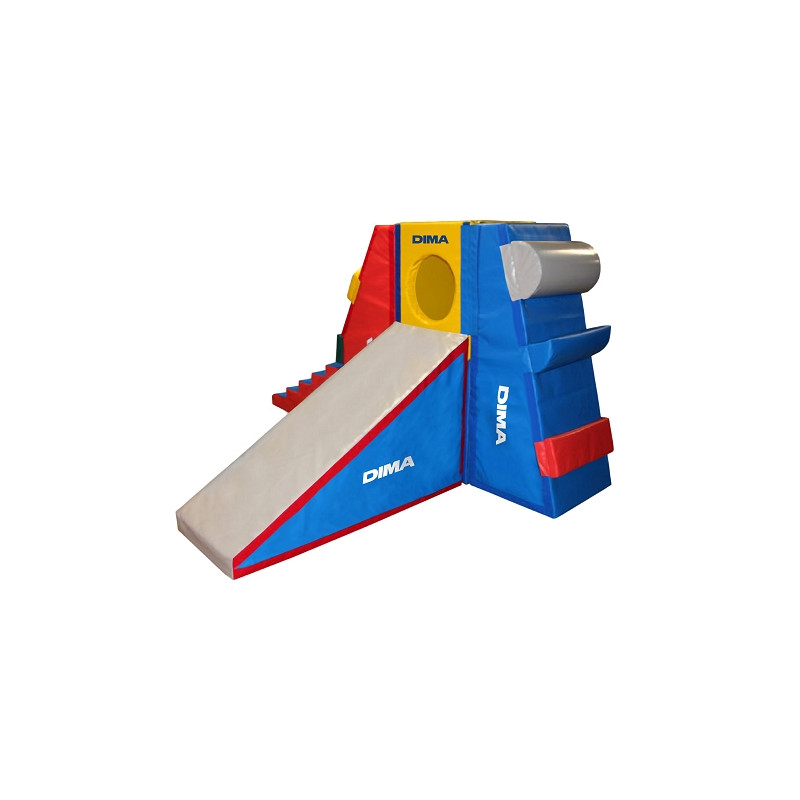 PARCOURS DE MOTRICITÉ ESCALADE EN MOUSSE GYM KID - DIMASPORT