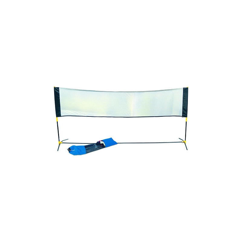 MINI BADMINTON SET - LENGTH 3.05M - ADJUSTABLE HEIGHT 1.37 TO 1.57M