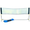 MINI BADMINTON SET - LENGTH 3.05M - ADJUSTABLE HEIGHT 1.37 TO 1.57M