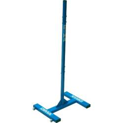 Dual training badminton post