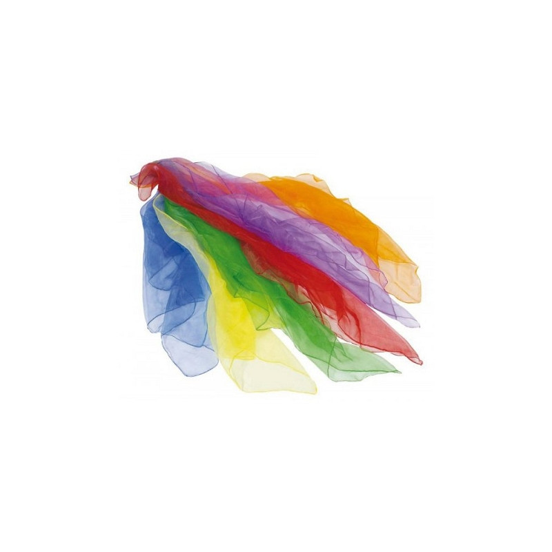 Juggling scarves