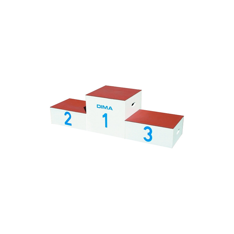 3 place awards stand/stacking plinths