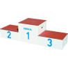 3 place awards stand/stacking plinths
