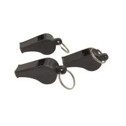Whistle with lanyard - set of 3