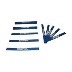 LATTE DE RYTHME CAOUTCHOUC SOUPLE 42.5x3.5CM - LOT DE 20 - DIMASPORT