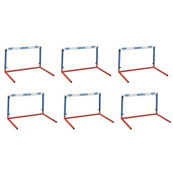  10 HEIGHTS TRACK SCHOOL HURDLES - SET OF 3 OR 6 - DIMASPORT