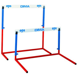  10 HEIGHTS TRACK SCHOOL HURDLES - SET OF 3 OR 6 - DIMASPORT