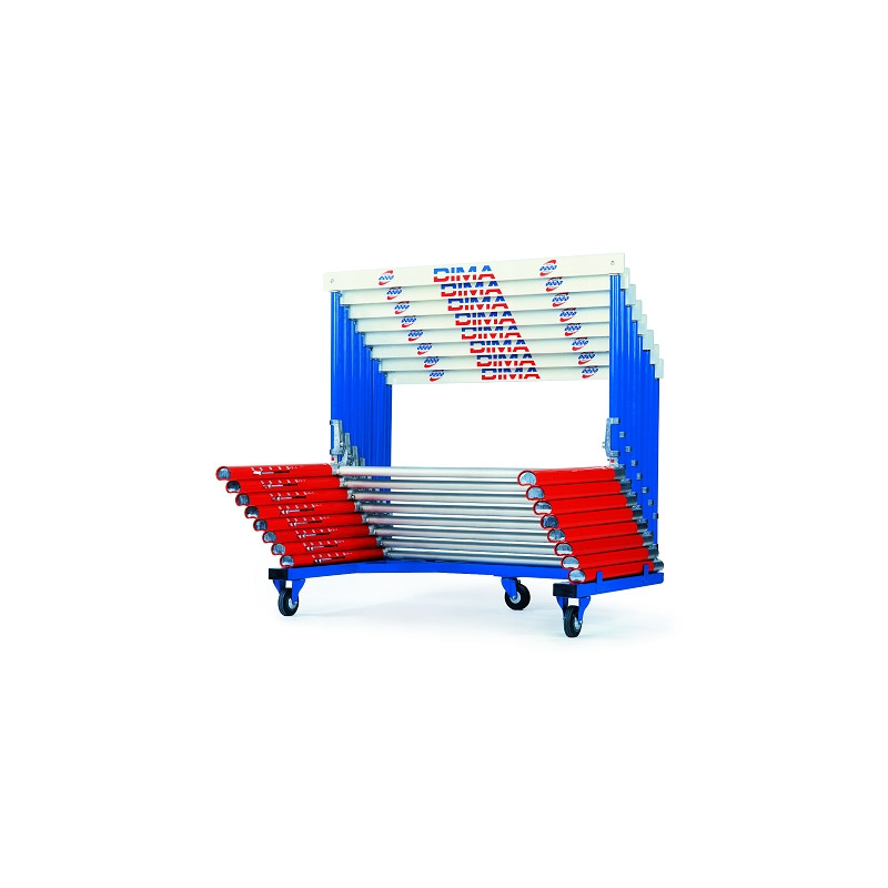 Chariot de transport pour 8 haies prestiges/internationales aluminium