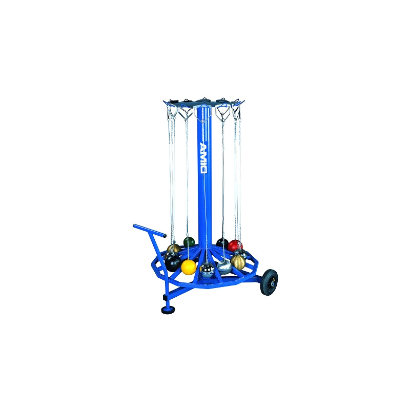 Rolling circular rack for hammers