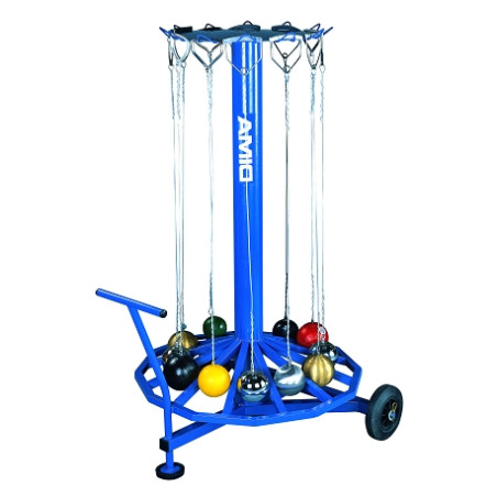 Rolling circular rack for hammers