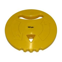 Pvc multi throw discus with handle