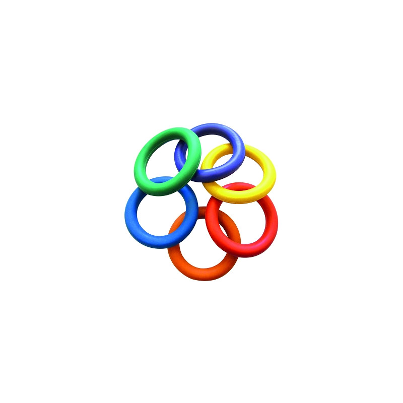 Rubber rings - set of 6