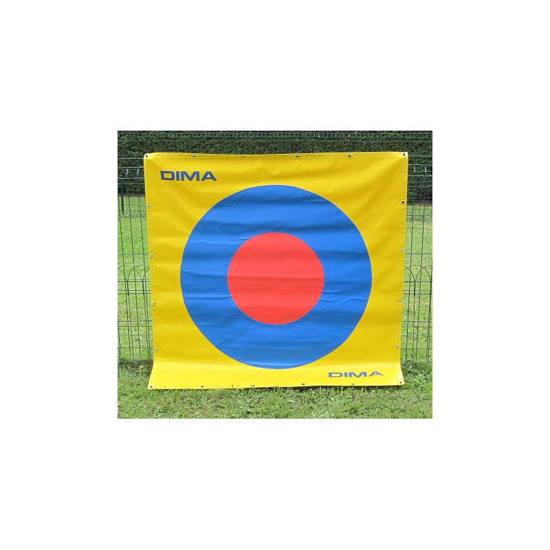 Vertical target for throwing 130x130cm
