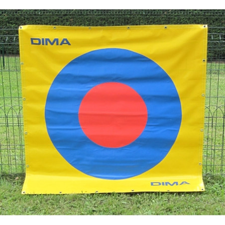 Vertical target for throwing 130x130cm