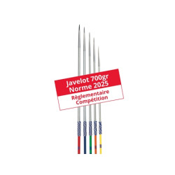 Two-colored competition javelin