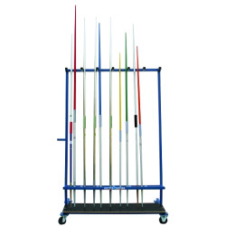 Javelin display rack