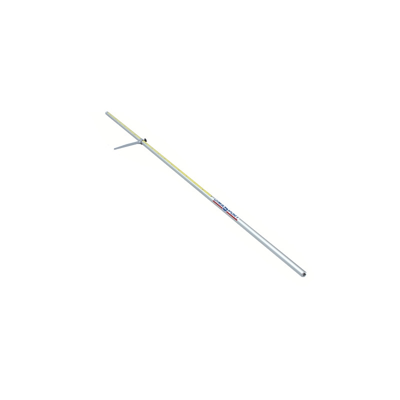 Aluminium height gauge with sliding marker graduated 2,5m