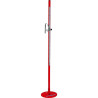 Poteaux hauteur club avec taquet deflecteurla paire
