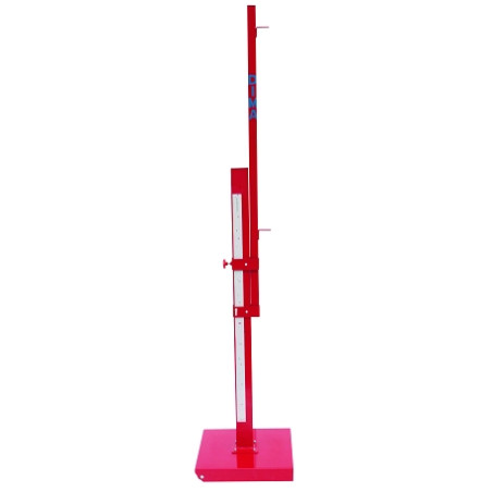 Competition telescopic steel high jump standards (per pair)
