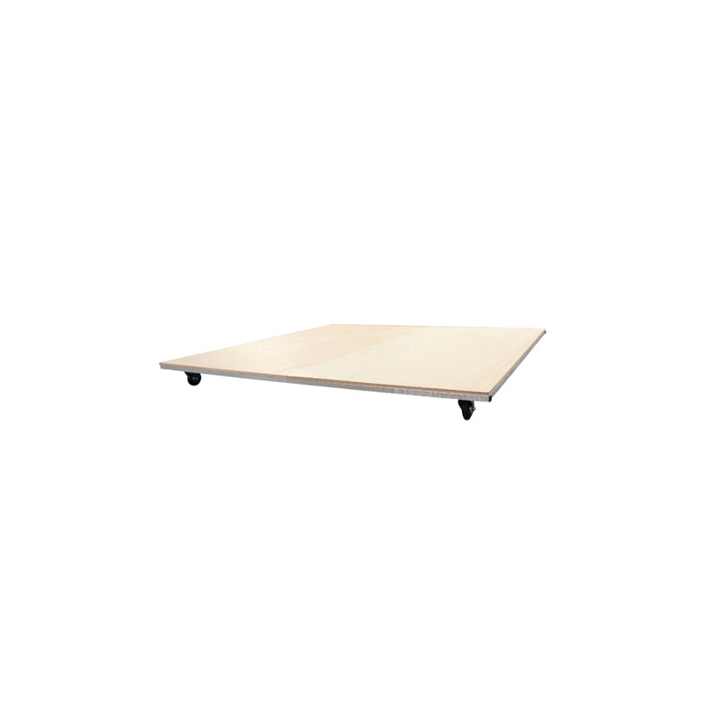 TRANSPORT CART ON WHEELS 200X200X10CM | DIMASPORT