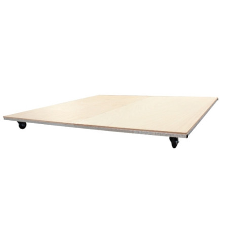 TRANSPORT CART ON WHEELS 200X200X10CM | DIMASPORT