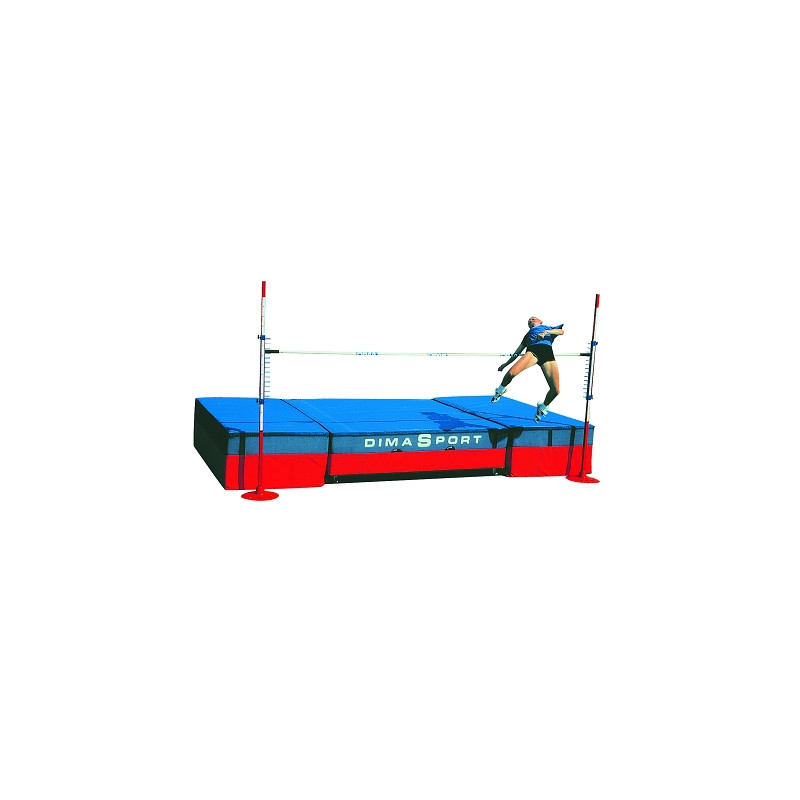 3-section foldaway landing system on platform