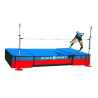 3-section foldaway landing system on platform