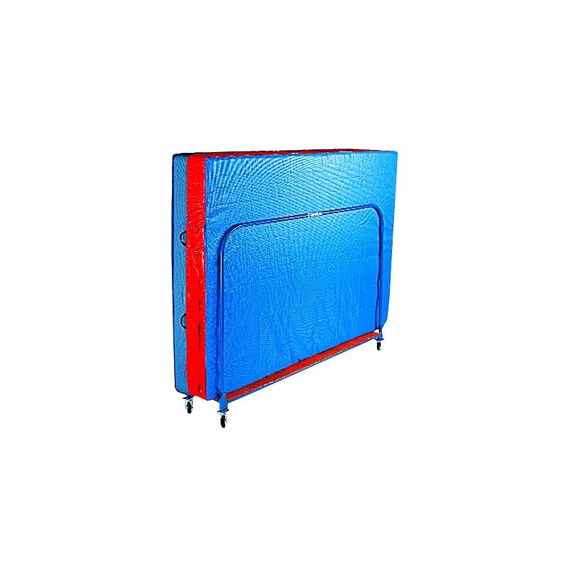 Transportation cart for high jump landing system
