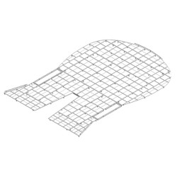 Galvanized platform for basic pole vault landing system 4.25x5.00x0.10m