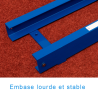 Standard pole vault rails with slider carts - width 350mm(per pair)