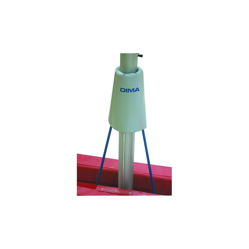Screw and tie-rod protection/pad for pole-vault upright - per pair