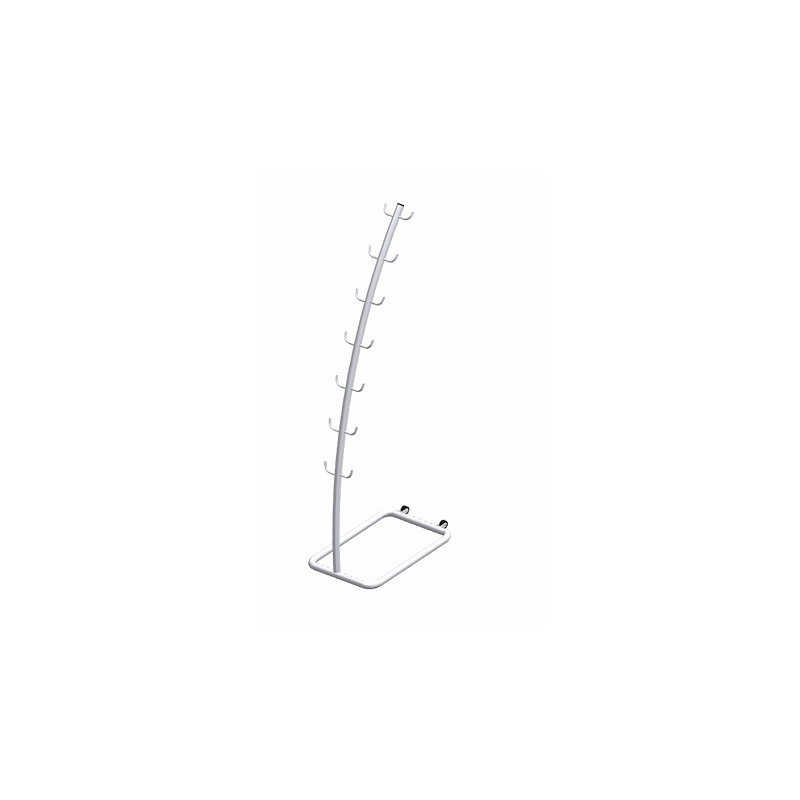 Portable pole rack